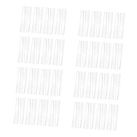 Outanaya 50Pcs Transparent Tweezers Caps for Eyelash Extension Non Slip Protective Covers for Stainless Steel Lash Tweezers Compact and Portable Eyelash Grafting Tool Sleeves Easy to Use