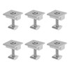 M METERXITY 12-Pack Solar Panel Mount Mid Clamps 30mm T