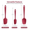U-Taste Silicone Baking Spatula Set: 480ºF High Heat Resistant, Food
