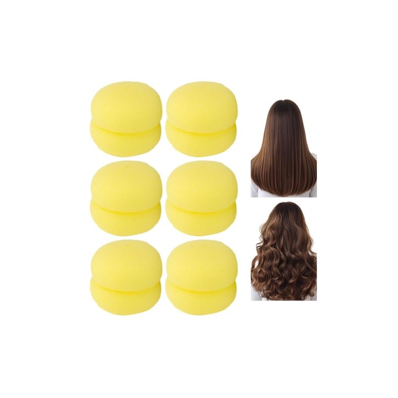 Conjunto de Estilismo Rizador Pelo Fresa 6 Piezas Espuma para