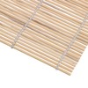RDEXP 24cm/9.45in Sushi Natural Bamboo Rolling Mat Rice Spreader Paddle
