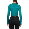 Body Glove Women's Standard Let It Be Long Sleeve Crop