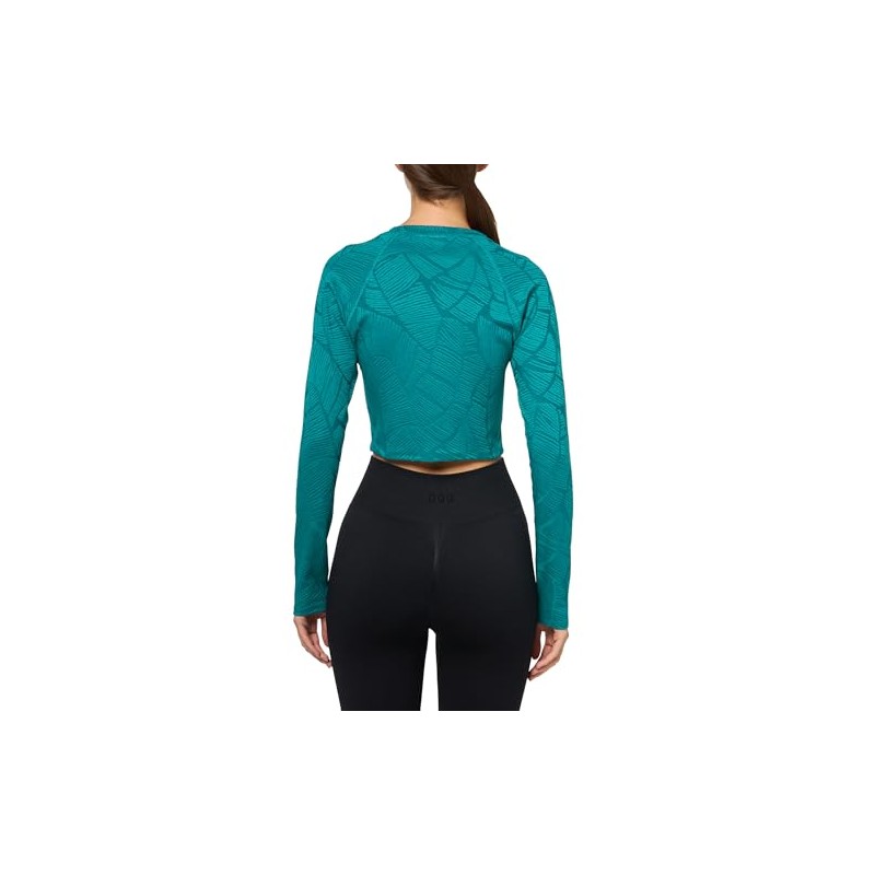 Body Glove Women's Standard Let It Be Long Sleeve Crop