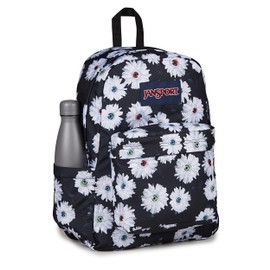 JanSport SuperBreak Plus Backpack with Padded 15-inch Laptop Sleeve and Integrated Bottle Pocket - Spacious and Durable Daypack for Work and Travel - Eyeball Blossom