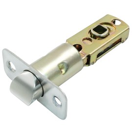 Cionyce Tubular Mortice Latch, Passage Door Latch, Adjustable Square Latch Size 60/70mm, Replacement Entry Latch for Lever Door Handles, Internal Door Handles