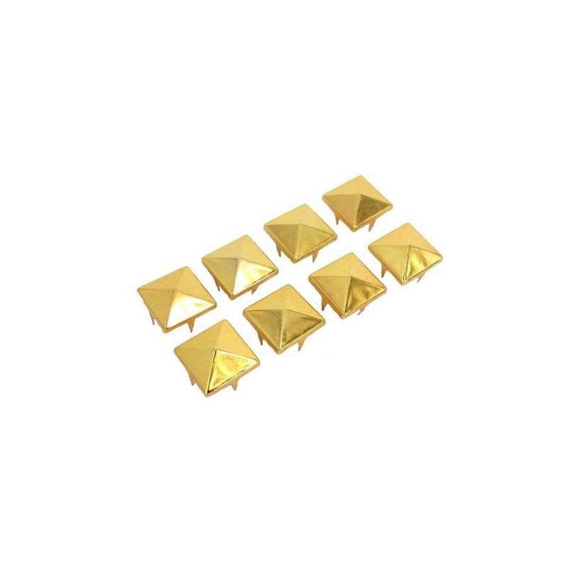 Trimming Shop Pyramid Shaped Nail Head Studs Square Metal Leather