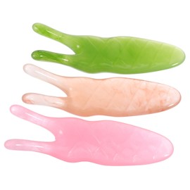 HAKIDZEL 3pcs Nose Massager Facial Tools Scraper Tool Nose Massage Tools Body Massager Acupoint Massager Nose Shaper Beauty Care Accessories Resin Massagers Resin Beeswax Washbasin Eyes