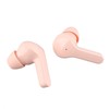 Wireless Bluetooth Earphones Noise Reduction Headphone Digital Display Rechargeable Pink