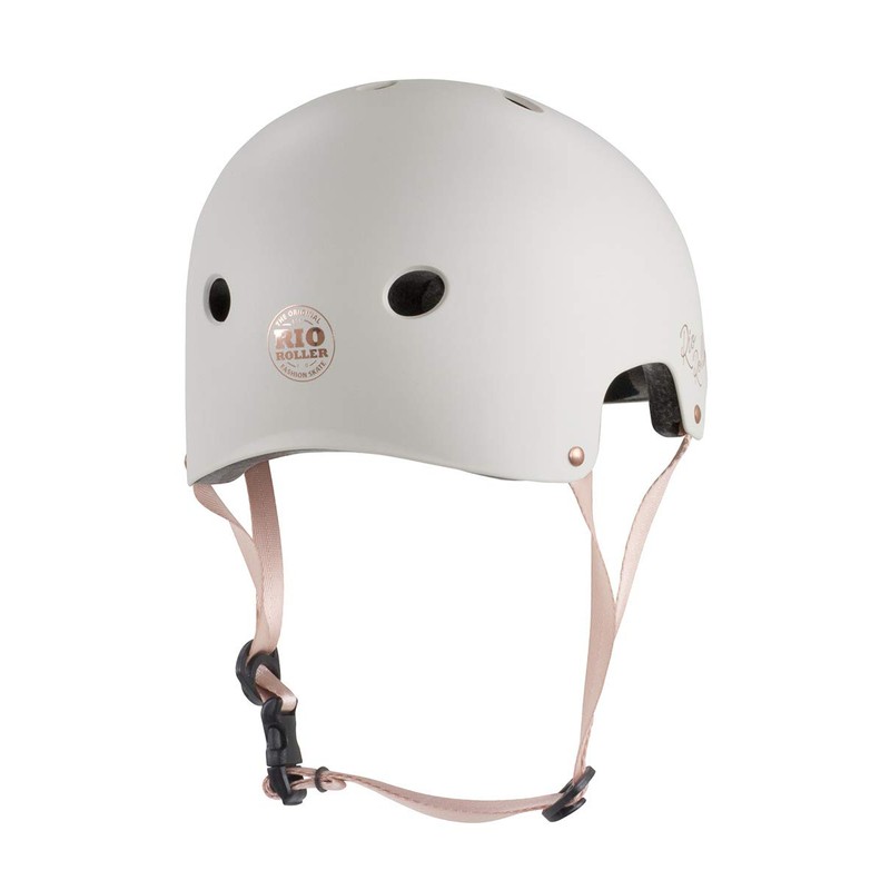 Rio Roller Rose Helmet Unisex Adult Skateboard Helmet (Cream), 49-52