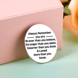 STVK Teen Girls Graduation Gift for 18 Year Old Boys Stress Anxiety Relief Items Pocket Hug Token for Kids, Gift from Mom Inspirational Encouragement Gift for Women Men