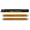 Partsam Submersible 17" Inch Thin Amber Led Turn Signal Light