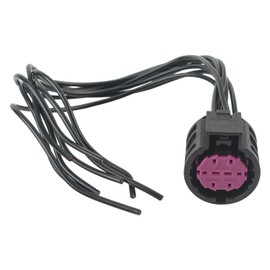 GoaMotors Headlight Connector Plug for Dodge Dart 2013-2016, Halogen or HID, 8-Wire Harness Pigtail, Copper Core, Aluminum Insulation, Basic Style