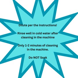 Ultrasonic Retainer Cleaner Solution Concentrate - Ultrasonic Denture Cleaner for Ultrasonic Machines - Cleans Mouthguards, Invisalign, and Nightguards - Odor, Stain and Discoloration Remover (8 oz)