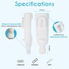 Squeezi 2 Unit Pack (Bright White) Wall Mounted Shower Dispenser