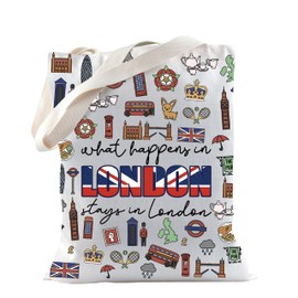 London Tote Bag London Britain Journey Gift London England Souvenir Bag UK Travel Gift For London Fans London Vacation Toiletry Bag (in London)
