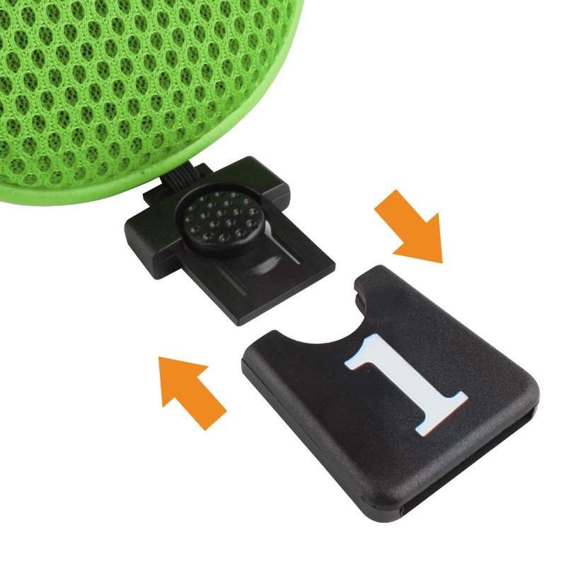 Andux Golf Driver Cap Head Long Wood Pole Cap Cover