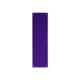 Focus Plastics DOOR FINGER PLATE- 11 COLOURS (Purple)