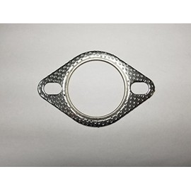 2.5" ID 2 Bolt MLSG High Temp Exhaust Gasket (Qty 1) - Heavy Duty - 120-06310-0001 (2.5 Inch) - Ticon Industries
