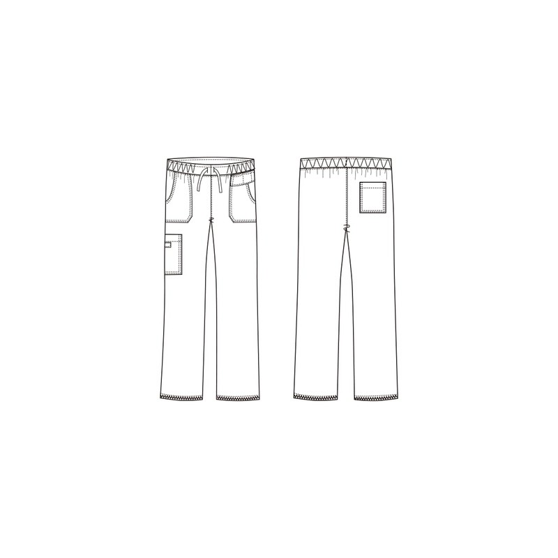 Dickies 5020SC Scrub Pants, Bottoms, Straight Pants, Lab Coat, Medical