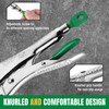 SK 9.5" Long Nose Locking Pliers, Premium CR-V Construction, Ergonomic