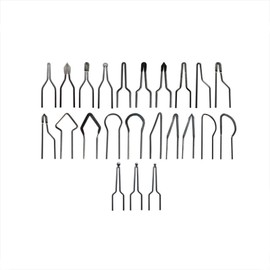 LICHIFIT 23 x 1mm Pyrography Wire Tip Set for 30-50W Adjustable Wood Burning Machines Pyrography Machines
