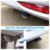 JNNJ Car Polished Stainless Steel Exhaust Tail, Exhaust Tail Tip