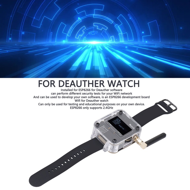 for Deauther Watch V3S ESP8266 Buzzer Function Wearable WiFi IoT