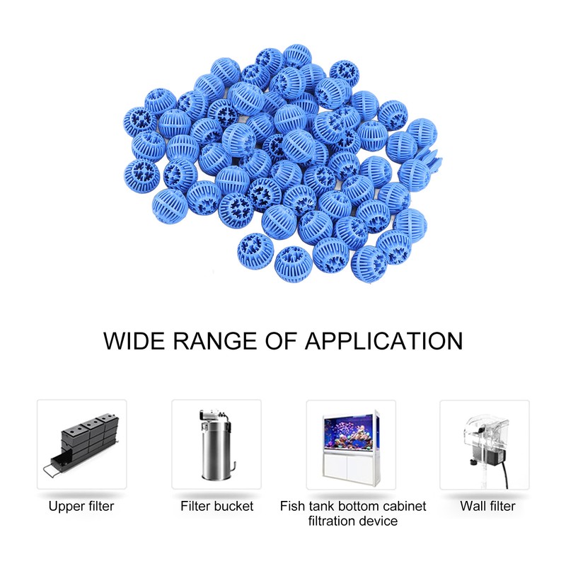Aquarium Bio Filter Ball High Oxygen Water Permeability Biological Fish