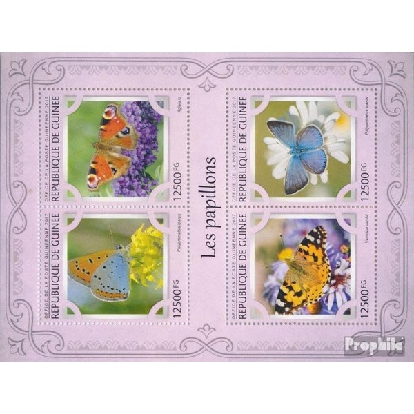 Guinea 12171-12174 Sheetlet (complete. issue) unmounted mint/never hinged ** MNH