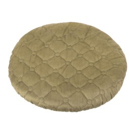 PATIKIL Stool Covers Round, Elastic Bar Stool Covers Washable Stool Cushion Slipcover Stretchy Bar Chair Seat Cover for 10-13 Inch Chair, Golden