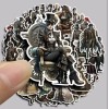 Unbranded 10pcs Retro Steampunk Figures Stickers- Scrapbook, Journal, DIY Crafts