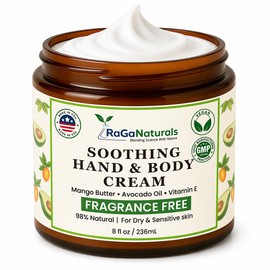RaGaNaturals- Sin sorpresas, ingredientes (en orden de uso): agua, manteca de mango, cera emulsionante NF, aceite de argán, aceite de aguacate, aceite de salvado de arroz, glicerina, lactato de sodi