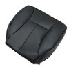 FZJDSD 2PCS Black Driver & Passenger Side Bottom Replacement Leather