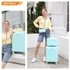 Joyway Carry On Suitcase Airline Approved with TSA Lock, Hardside