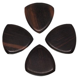Gypsy Tones GYP-AFE-1 - African Ebony - Individual Plectrum, 3.5 mm*30.0 mm*30.0 mm