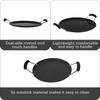 Imusa USA, Black Carbon Steel Large Round Comal with Bakelite