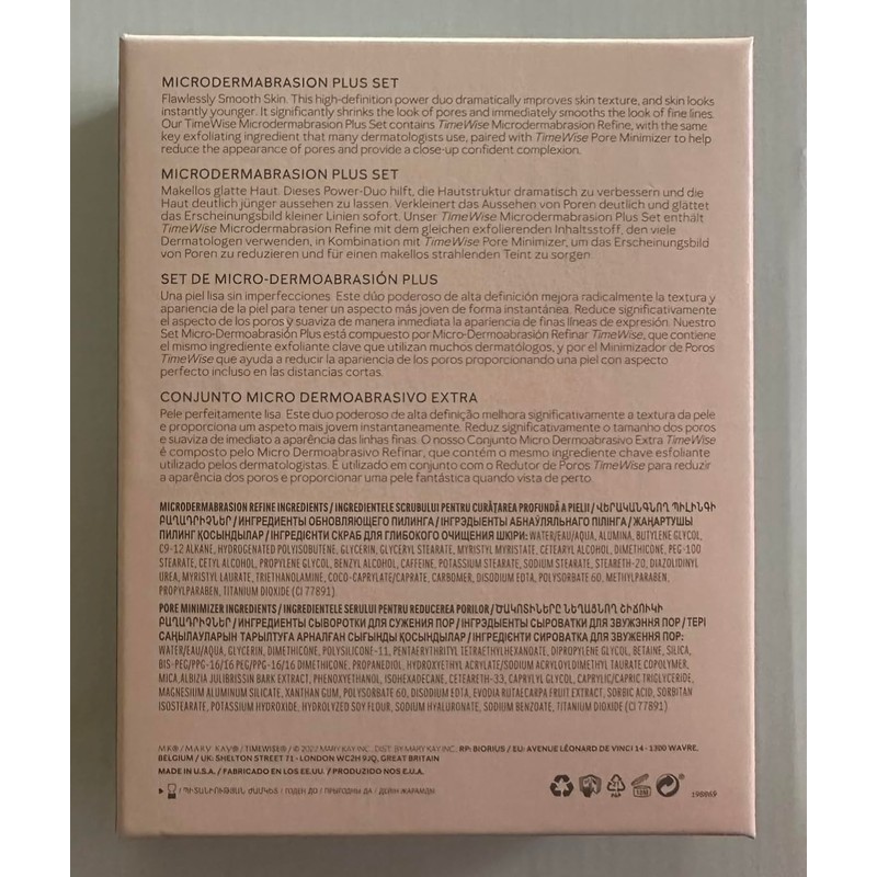 Mary Kay TimeWise Microdermabrasion ~ Step 1 & 2