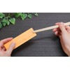 吉井 商事 "Commercial" 割ri箸 桧 元禄 Orange Chopsticks Bag 3-Pack,