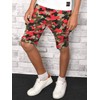 BEZLIT 30079 Boys' Cargo Shorts, Red-camouflage