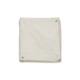 CCS CHICAGO CANVAS & SUPPLY 10 oz Canvas Cotton Drop Cloth (20 by 20 feet, Natural with Grommets)