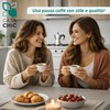LifeChic Filtro Imbuto per Caffettiera Moka 3 Tazze, Ricambio Universale