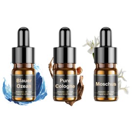 Ceeniu Essential Oils Set - Essential Oils Refill for Car Air Freshener F21/EA02 - Made From Pure Natural Plant Extracts - Can Be Used for 3 Months - 4 ml (Pack of 3)