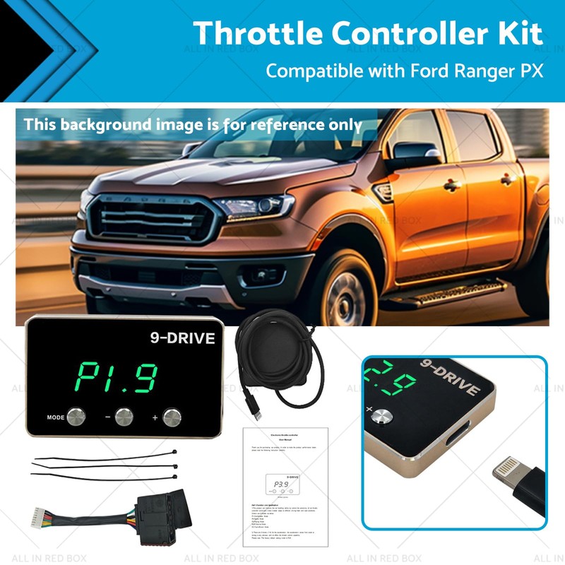 MAX COOL EVC Throttle Controller Kit Suitable for Ford PX