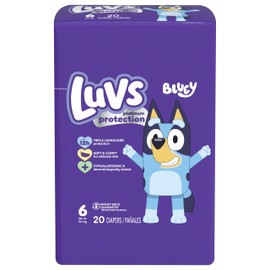 Luvs, Diapers Platinum Protection Size 6, 20 Count