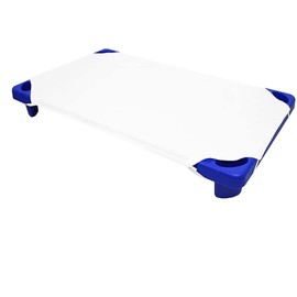 Cot Sheets for Toddler and Preschool - Daycare/Pre-School Cot Sheet - Corner Elastic Loops - Cot Bed Fitted Sheet - Poly Cotton Surface Pack of 6 (22" X 40) - Daycare Sheets 22 X 40 Inch Green