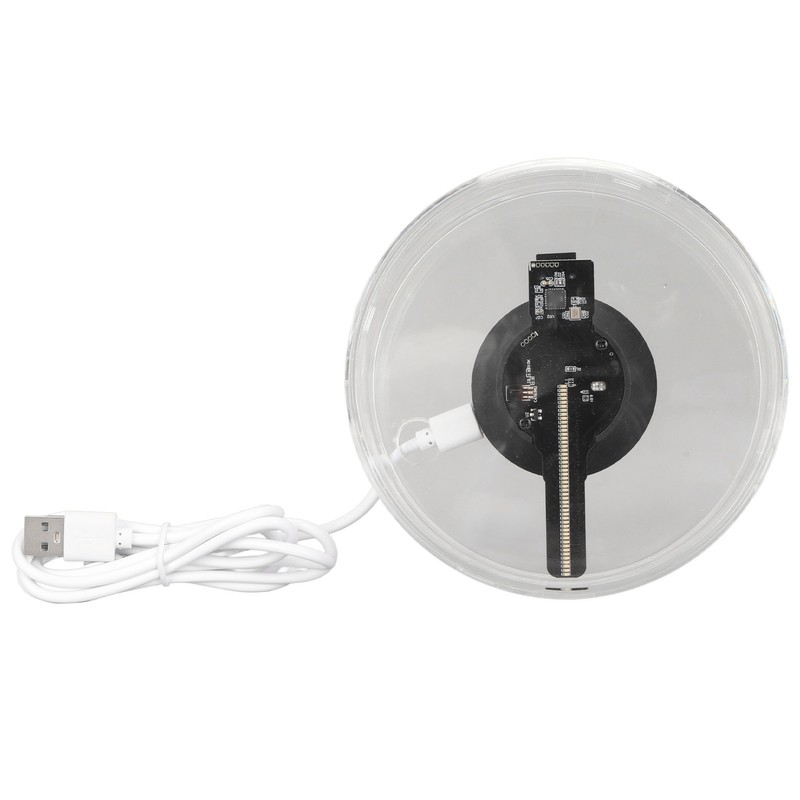 3D Hologram Fan 48 LEDs WiFi APP Remote Control Built