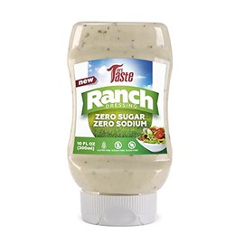 Mrs Taste Aderezo Sabor Ranch, Zero Azúcar, Zero Sodio, 300 ml