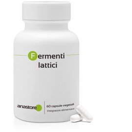 Probiotika, 3.5 billion bacteria, 60 vegetable capsules, contains fibre and lyophilised lactic acid bacteria