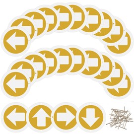 Amylove 24 Pieces Bright Trail Markers Reflective Trail Marker Round Trail Markers for Trees with 50 Trail Tack for Hunting Hiking Camping Tree Stand Outdoor