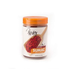 Pereg Ground Sumac Spice Seasoning (4.25 Oz) - Traditional Middle Eastern Spice Blend - Non-GMO & Non-Irradiated
